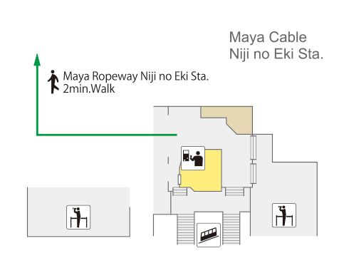 Maya Cable Niji No Eki Station