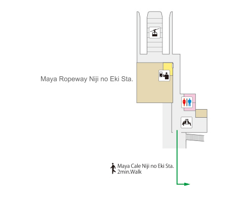Maya Ropeway　Niji No Eki Station