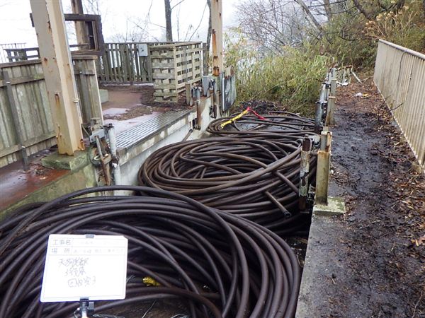 支索の抜去作業2